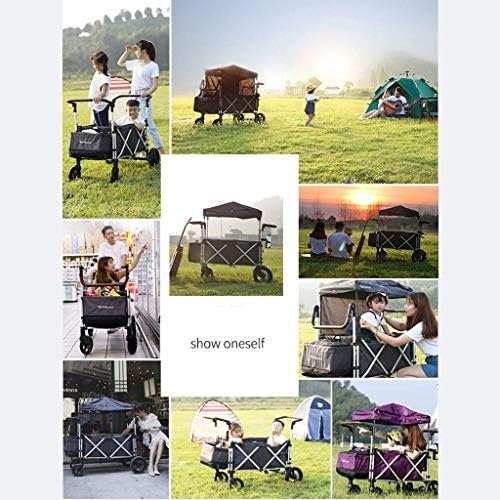 🛒 Foldable Shopping Cart 🚶‍♀️✨ Easy Carry & Outdoor Fun 🌿💖