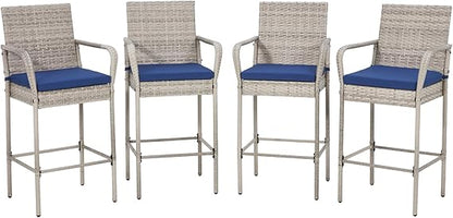 🍹 Outdoor Barstools 🪑✨ Stylish & Weatherproof Seating 🌞🌿