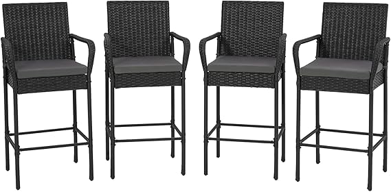 🍹 Outdoor Barstools 🪑✨ Stylish & Weatherproof Seating 🌞🌿