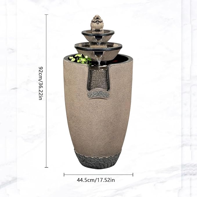 💧 Elegant Outdoor Fountain 🌿✨ Jar-Shaped Serenity 🌸🕊️