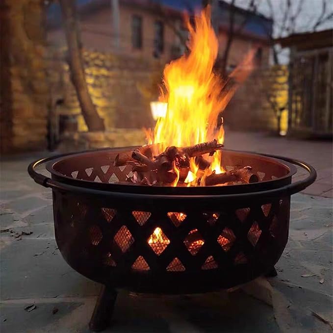 🔥 Cozy Outdoor Firepit 🪵✨ Warm Nights & Backyard Vibes 🌙🍷