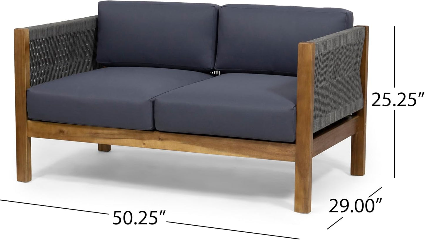 🌿 Cozy Outdoor Loveseat 🛋️ Perfect Patio Vibes ☀️✨