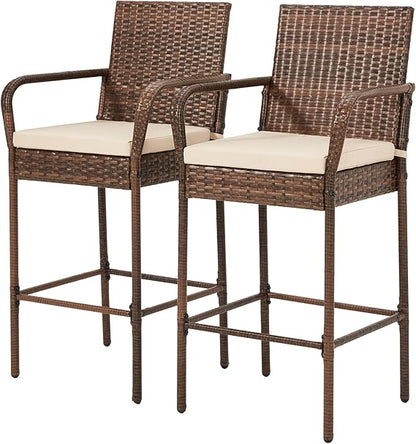 🍹 Outdoor Barstools 🪑✨ Stylish & Weatherproof Seating 🌞🌿