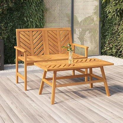 🌟 Chevron Outdoor Sofa 🛋️ Cozy Patio Vibes ☀️🍃