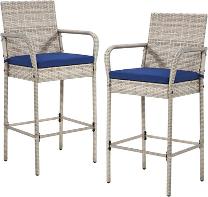 🍹 Outdoor Barstools 🪑✨ Stylish & Weatherproof Seating 🌞🌿