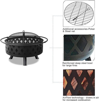🔥 Cozy Outdoor Firepit 🪵✨ Warm Nights & Backyard Vibes 🌙🍷