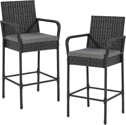 🍹 Outdoor Barstools 🪑✨ Stylish & Weatherproof Seating 🌞🌿