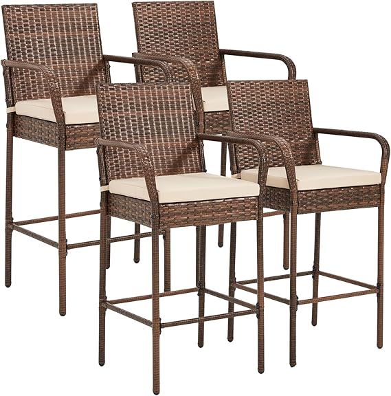 🍹 Outdoor Barstools 🪑✨ Stylish & Weatherproof Seating 🌞🌿