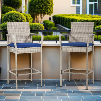 🍹 Outdoor Barstools 🪑✨ Stylish & Weatherproof Seating 🌞🌿