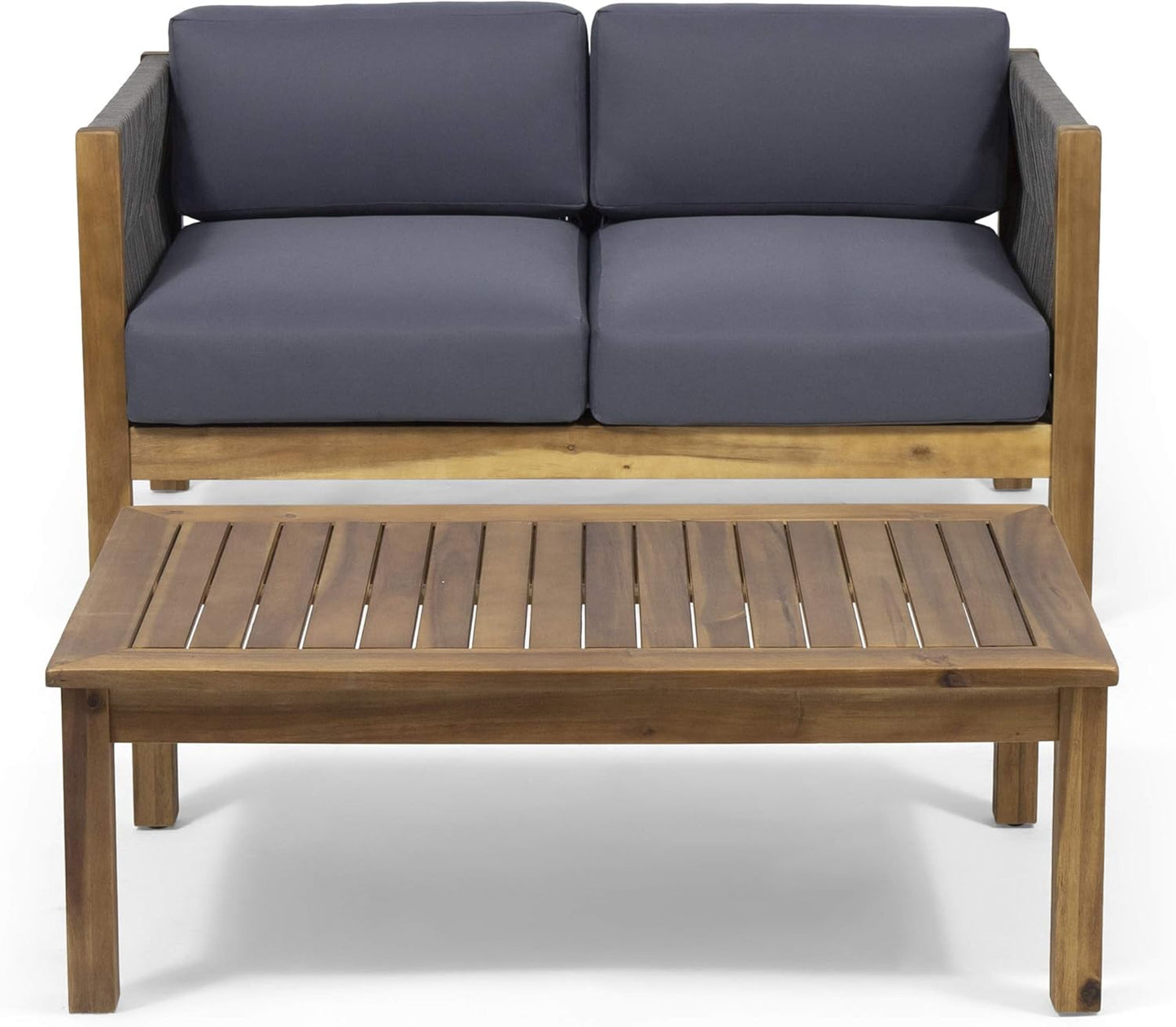 🌿 Cozy Outdoor Loveseat 🛋️ Perfect Patio Vibes ☀️✨