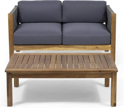 🌿 Cozy Outdoor Loveseat 🛋️ Perfect Patio Vibes ☀️✨