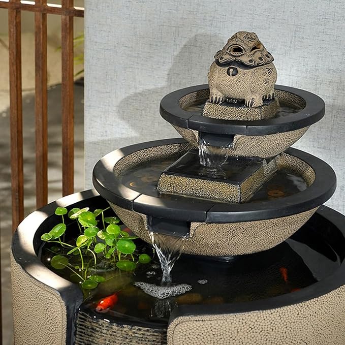 💧 Elegant Outdoor Fountain 🌿✨ Jar-Shaped Serenity 🌸🕊️
