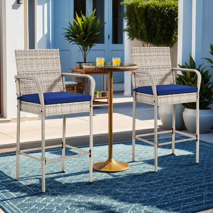 🍹 Outdoor Barstools 🪑✨ Stylish & Weatherproof Seating 🌞🌿
