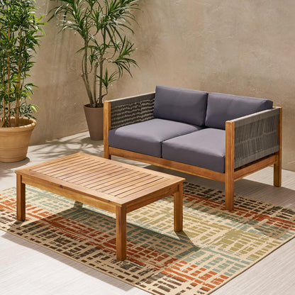 🌿 Cozy Outdoor Loveseat 🛋️ Perfect Patio Vibes ☀️✨